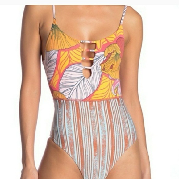 Women’s Maaji “Sixteen Candles” One-Piece Reversible Swimsuit in Size S -NWOT’s - Picture 2 of 10